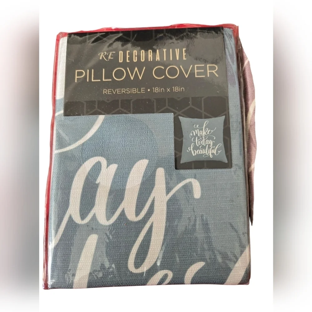 NWT Blue and Pink Pillow Covers
